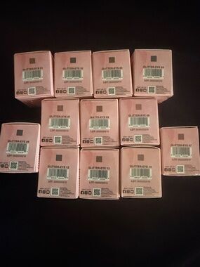 Pink Glitter-Eye Eyeshadow Singles - Assorted Shades